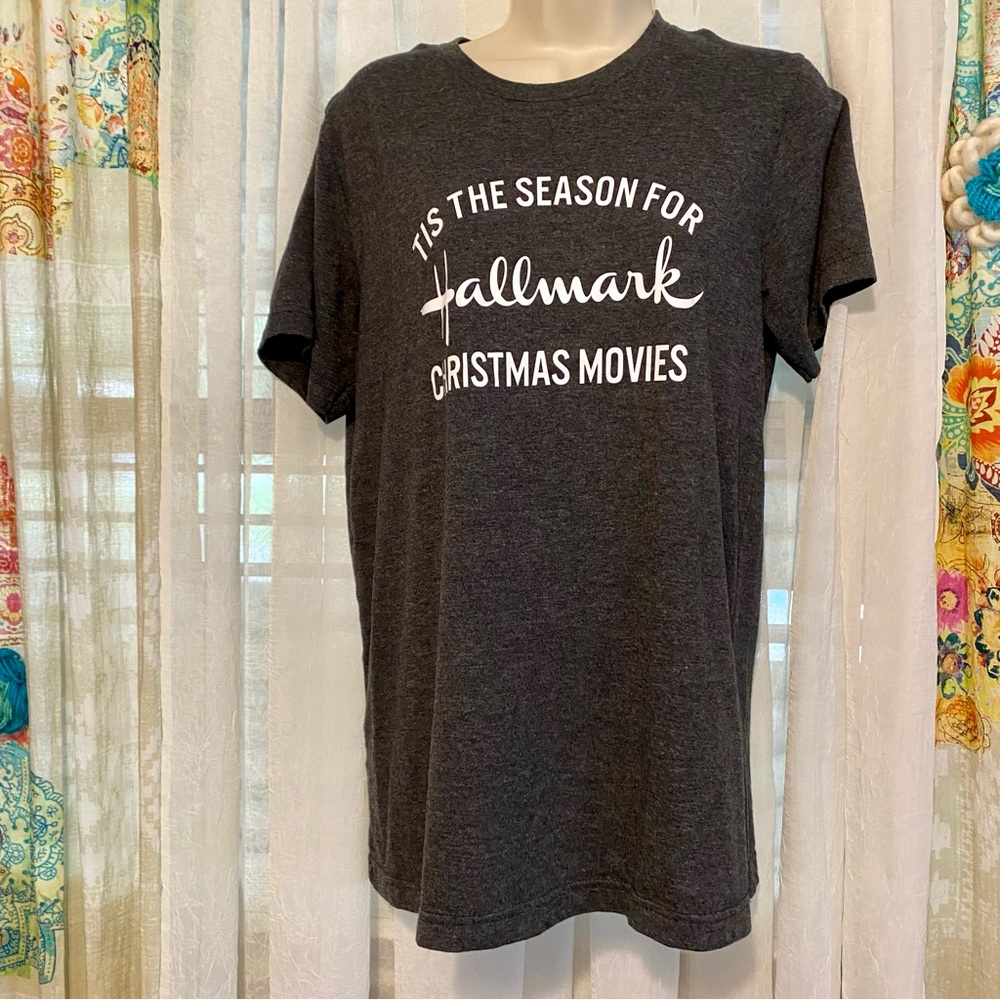 Hallmark Christmas movie graphic tee. Like new. Size Medium